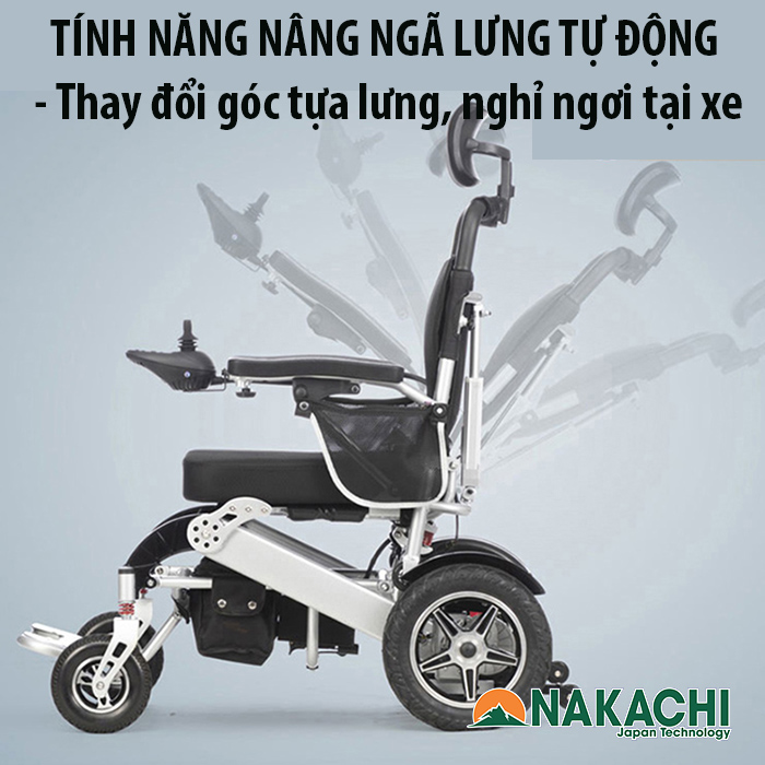 Tính năng Xe Lăn Điện Thông Minh Nakachi NC-001R